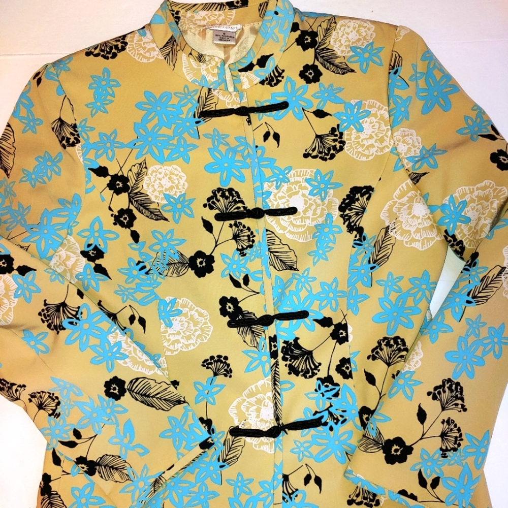 Joan Leslie Floral Jacket 8